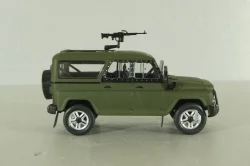 Уаз-3153Г (ТС-3132) Гусар 2013, хаки,  AUNS007, Автолегенды, Уаз на службе №7, 1:43