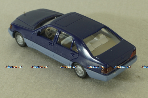  Mercedes S 500  (W140) 1991, blue, 1580320, Wiking 1:87