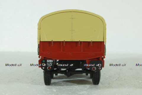 Berliet GBC 8M 6x6 Truck Telonato 3-ASSI, Berliet Collection, Hachette 1:43