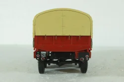Berliet GBC 8M 6x6 Truck Telonato 3-ASSI, red, G111A003, Berliet Collection #003, Hachette 1:43
