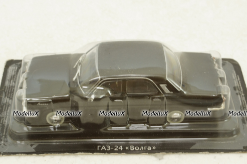 Газ-24 Волга 1970 черный, Автолегенды СССР Лучшее №16 1:43