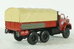 Berliet GBC 8M 6x6 Truck Telonato 3-ASSI, red, G111A003, Berliet Collection #003, Hachette 1:43