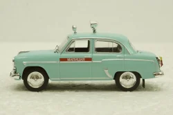 Москвич-407 Милиция голубой, Автолегенды Спецвипуск №3 1:43