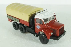 Berliet GBC 8M 6x6 Truck Telonato 3-ASSI, red, G111A003, Berliet Collection #003, Hachette 1:43