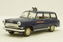 Газ-М22 Волга Милиция синий, Автолегенды Спецвипуск №8 1:43