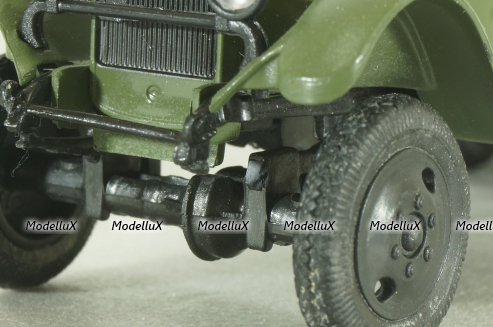 Зис-36 6х6 бортовой, хаки, Н270, Наш автопром 1:43 Уценка 2!