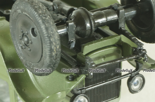 Зис-36 6х6 бортовой, хаки, Н270, Наш автопром 1:43 Уценка 2!