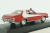 Ford Gran Torino  from movie Starsky & Hutch 1976 red/white, 86442, Greenlight 1:43