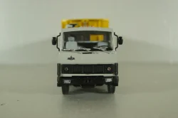 МАЗ-6422 (ранний) с п/прицепом самосвалом МАЗ-9506-20  1990, серый/желтый, Автоистория 1:43