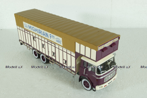 Berliet GPRK10 Truck Mighirian Freres 3-ASSI 1955, Berliet Collection, Hachette 1:43