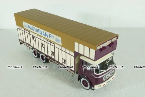 Berliet GPRK10 Truck Mighirian Freres 3-ASSI 1955, Berliet Collection, Hachette 1:43