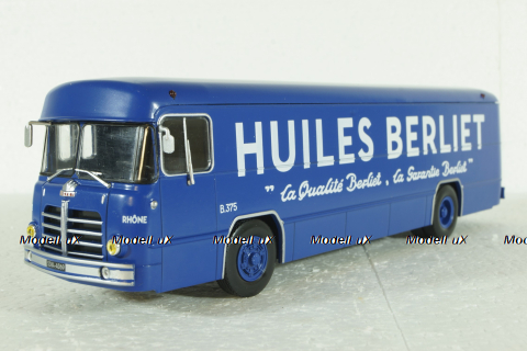 Berliet PLK8 Autobus Van Truck Huiles Berliet 1955, Berliet Collection, Hachette 1:43