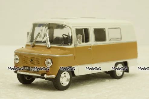 Nysa 521 белый/коричневый, Автолегенды СССР и Соцстран №162 1:43