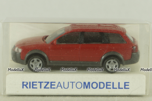 Audi A6 Allroad quattro (C5) 2000, red, 11100,  Rietze  1:87