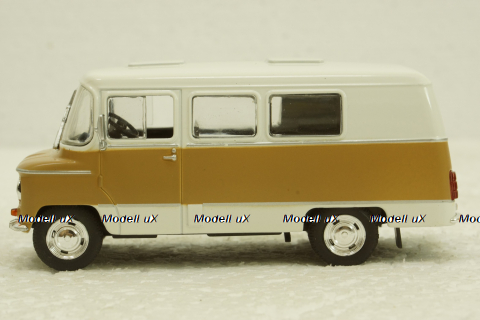 Nysa 521 белый/коричневый, Автолегенды СССР и Соцстран №162 1:43