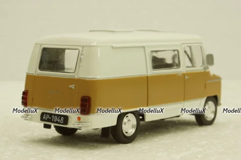 Nysa 521 белый/коричневый, Автолегенды СССР и Соцстран №162 1:43