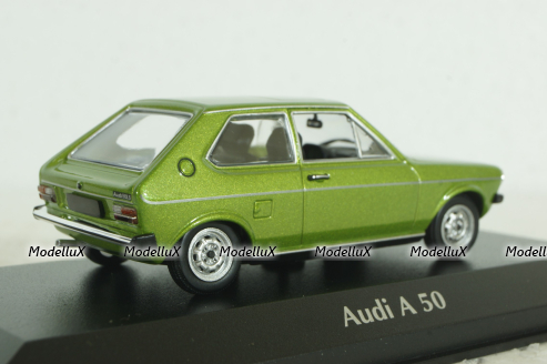 Audi A50 1975, green, 940010400, Maxichamps 1:43