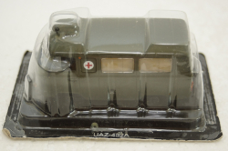 Уаз-452А Медицинский хаки, Автолегенды СССР и Соцстран №244 1:43