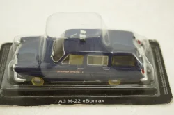 Газ-М22 Волга Милиция синий, Автолегенды Спецвипуск №8 1:43