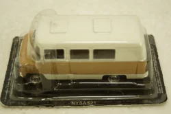 Nysa 521 белый/коричневый, Автолегенды СССР и Соцстран №162 1:43