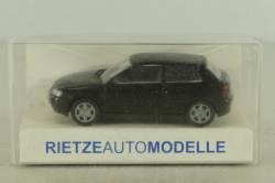 Audi A3 1998, black, 10780, Rietze  1:87