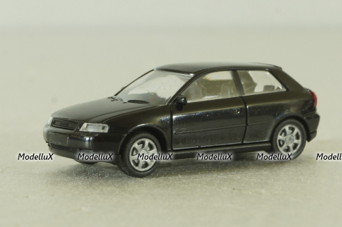 Audi A3 1998, black, 10780, Rietze  1:87