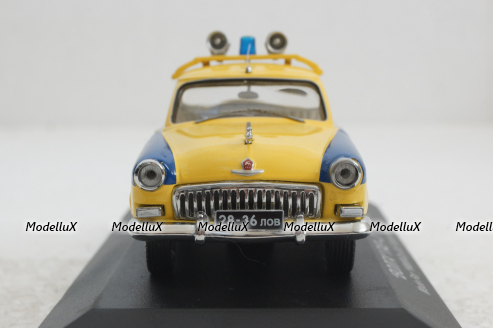Газ-21 Волга, ГАИ, 1972г., VVM007, VVM 1:43