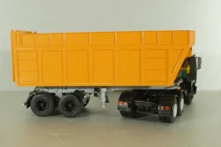 МАЗ-6422 с п/прицепом самосвалом  МАЗ-9506-30, зеленый/оранжевый, 101531, Автоистория 1:43