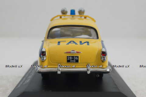 Газ-21 Волга, ГАИ, 1972г., VVM007, VVM 1:43