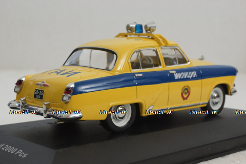 Газ-21 Волга, ГАИ, 1972г., VVM007, VVM 1:43