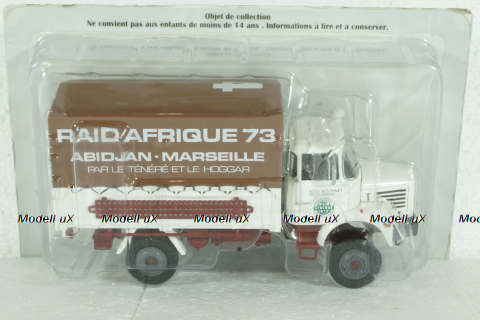 Berliet L64 Truck Telonato N4 Rally, Berliet Collection, Hachette 1:43