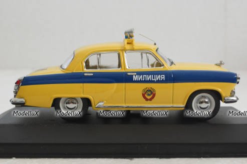 Газ-21 Волга, ГАИ, 1972г., VVM007, VVM 1:43