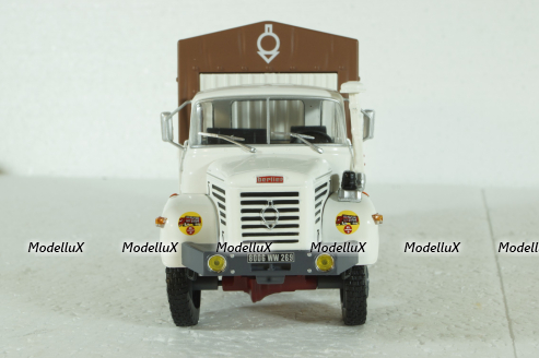 Berliet L64 Truck Telonato N4 Rally, Berliet Collection, Hachette 1:43