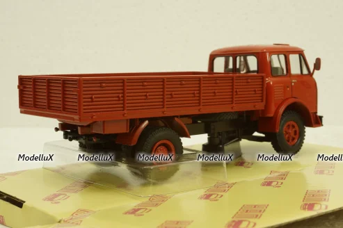 Маз-500А 1973 красный, Н285, Наш Автопром 1:43
