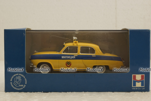 Газ-21 Волга, ГАИ, 1972г., VVM007, VVM 1:43