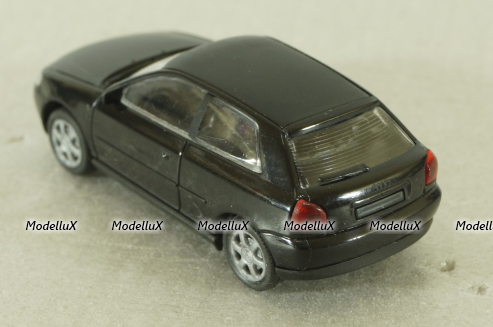 Audi A3 1998, black, 10780, Rietze  1:87