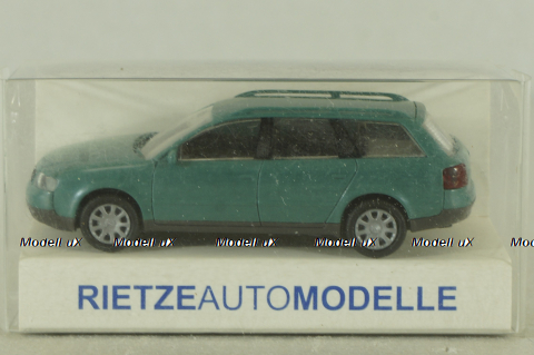 Audi A6 Avant Modell (C5) 2000, green, 10930,  Rietze  1:87