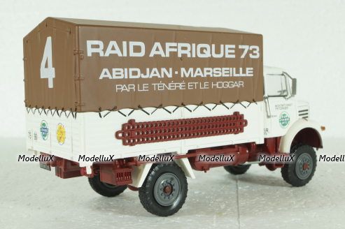 Berliet L64 Truck Telonato N4 Rally, Berliet Collection, Hachette 1:43
