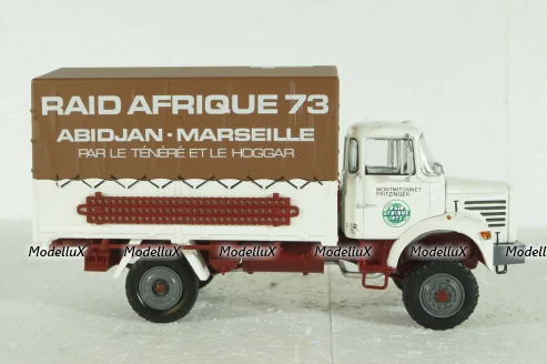 Berliet L64 Truck Telonato N4 Rally, Berliet Collection, Hachette 1:43