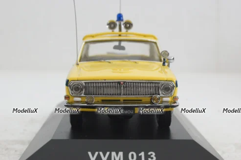 Газ-24 Волга Милиция 1973г. Из к/ф "Иван Васильевич меняет профессию", VVM013, VVM 1:43