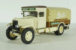 Berliet GVL 28 Truck Diesel Telonato, Berliet Collection, Hachette 1:43