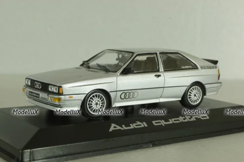 Audi Quattro 1980, silver, Minichamps 1:43