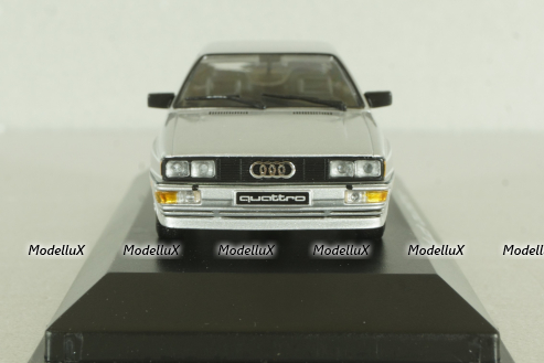 Audi Quattro 1980, silver, Minichamps 1:43