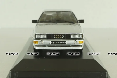 Audi Quattro 1980, silver, Minichamps 1:43