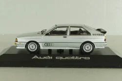 Audi Quattro 1980, silver, Minichamps 1:43