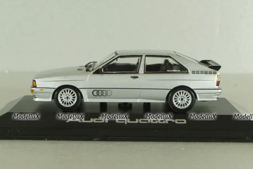 Audi Quattro 1980, silver, Minichamps 1:43