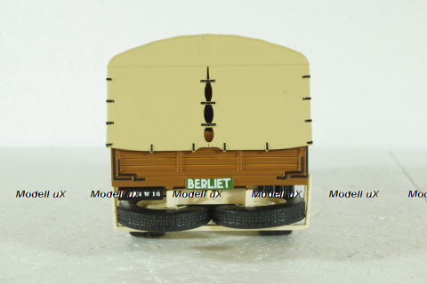 Berliet GVL 28 Truck Diesel Telonato, Berliet Collection, Hachette 1:43