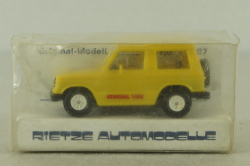 Mitsubishi Pajero "General Tire", yellow, 30350, Rietze  1:87