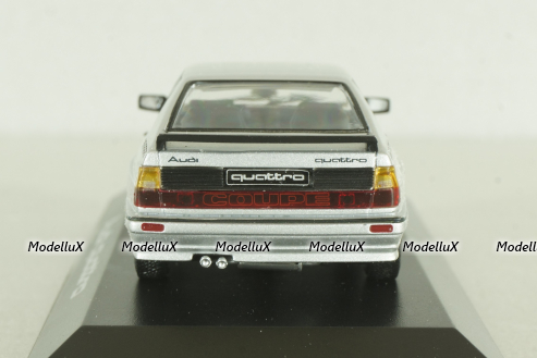 Audi Quattro 1980, silver, Minichamps 1:43