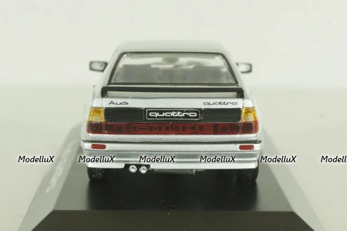Audi Quattro 1980, silver, Minichamps 1:43